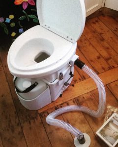 Using a Composting Toilet