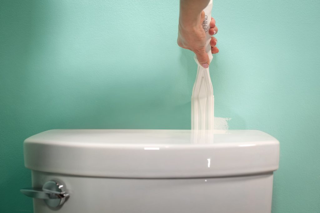 How To Paint Behind The Toilet (Without Even Removing the Tank)