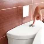 loud vibrating noise when flushing toilet