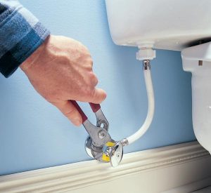 new sticky toilet valve