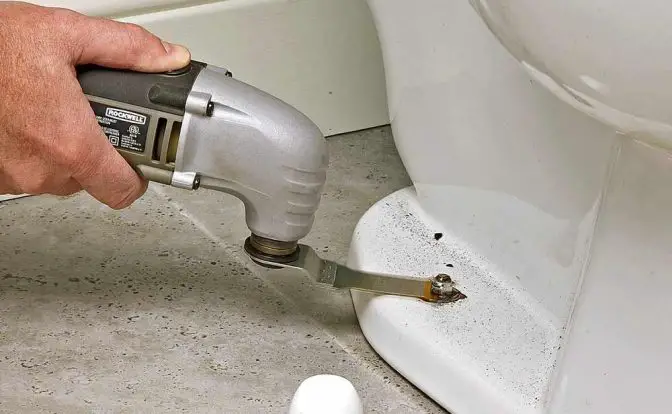 Remove Rusted Toilet Tank Bolts