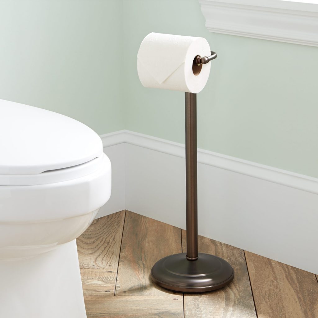 Where Do You Hang a Toilet Paper Holder in a Small Bathroom? Toilet