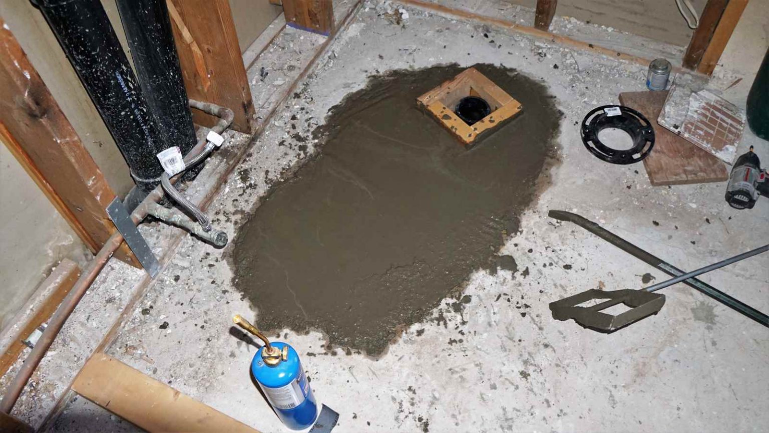How to Plumb a Toilet in a Concrete Slab Toilet Reviewer